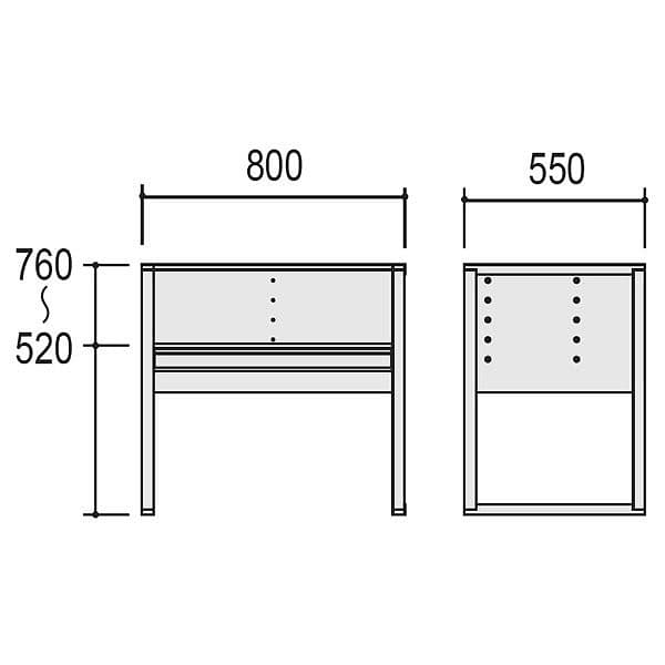 オカムラ　学習デスク1　椅子とセット　 sorano ソラノ
