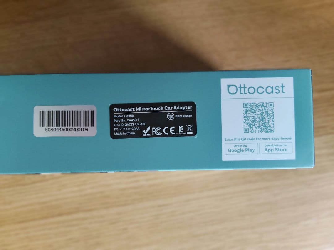 カーナビ OTTOCAST Mirror Touch CA450