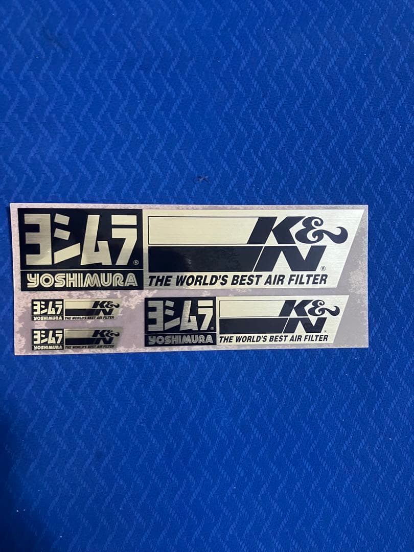 未使用　ヨシムラ　K&N ケーアンドエヌ エアフィルター　カスタムフィルター