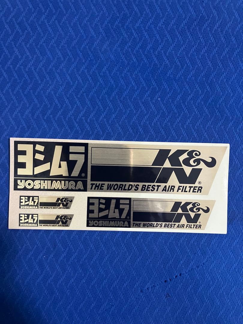 未使用　ヨシムラ　K&N ケーアンドエヌ エアフィルター　カスタムフィルター