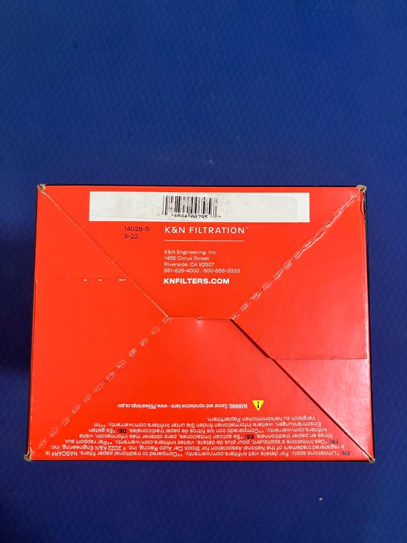 未使用　ヨシムラ　K&N ケーアンドエヌ エアフィルター　カスタムフィルター
