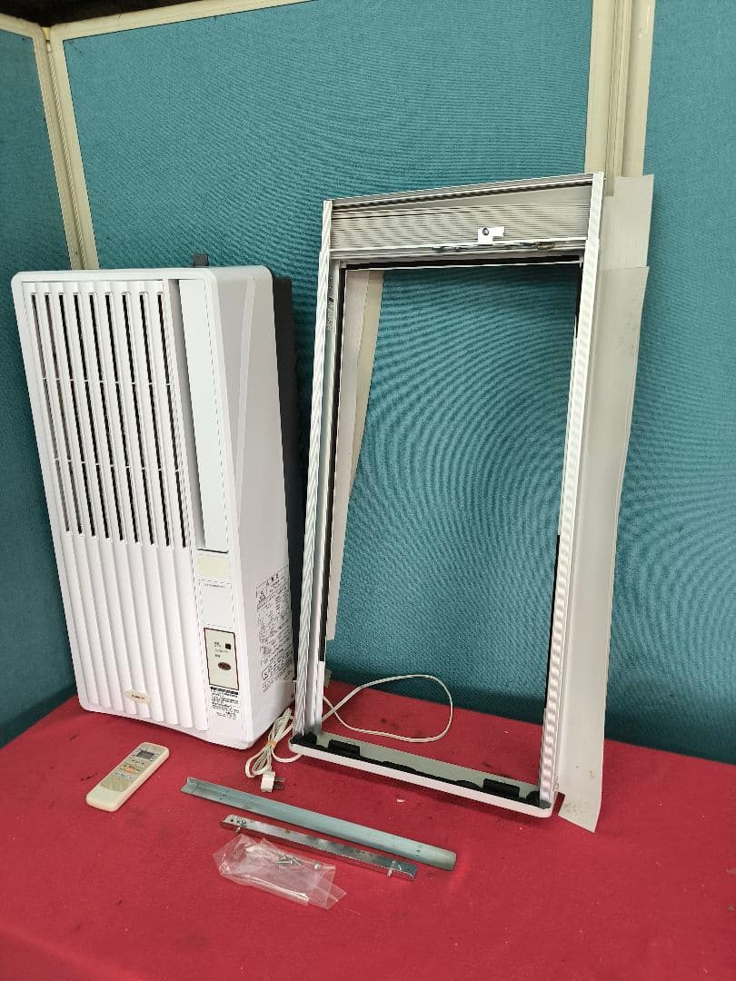 2022年製　コイズミ 窓用エアコン 冷房専用4～7畳用　KAW-1617/W