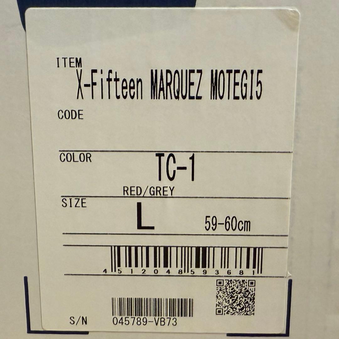 セキュリティ・セーフティ SHOEI X-Fifteen MARQUEZ MOTEGI5