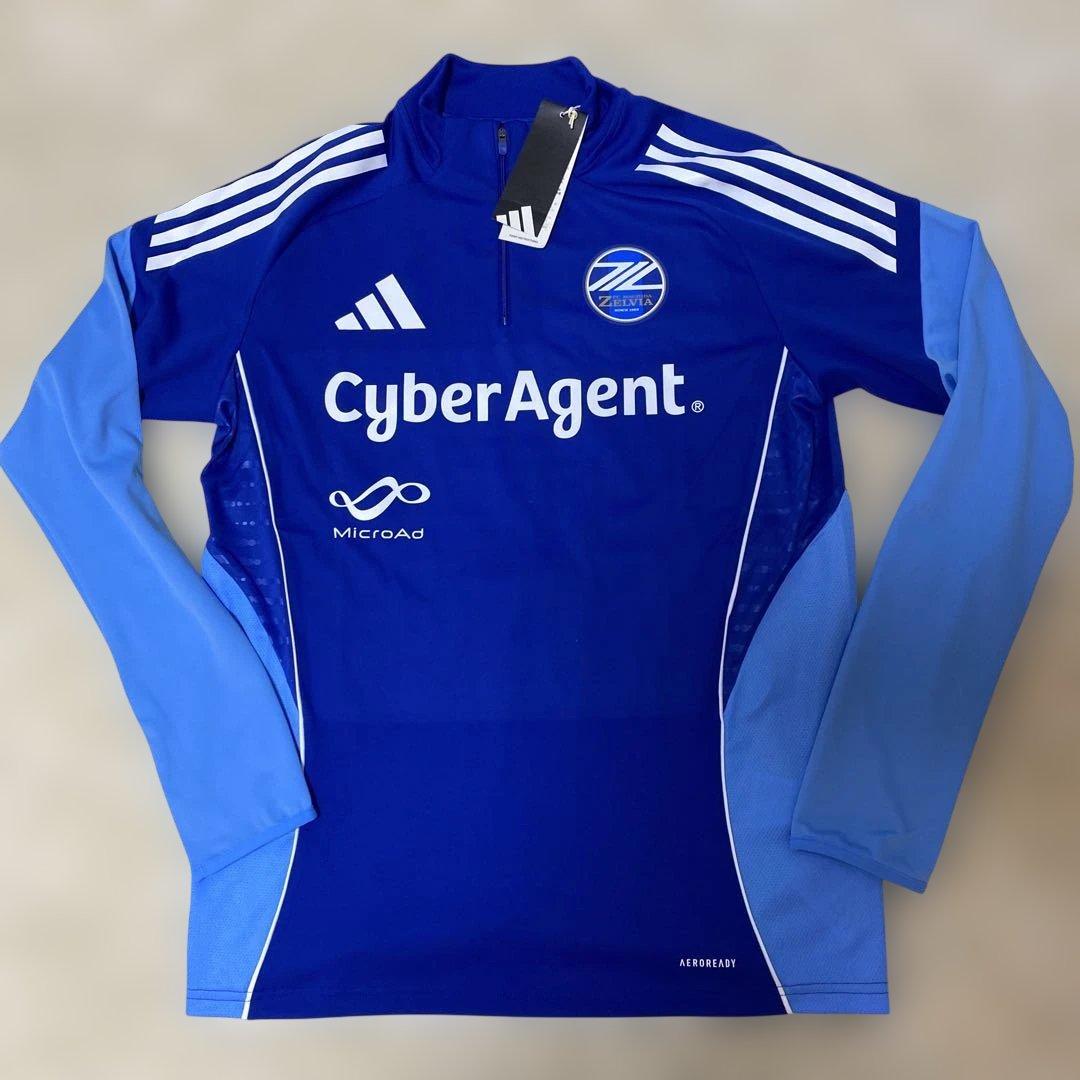 新品、未使用タグ付！ 町田ゼルビアadidas 長袖 トレーニングウェア XL