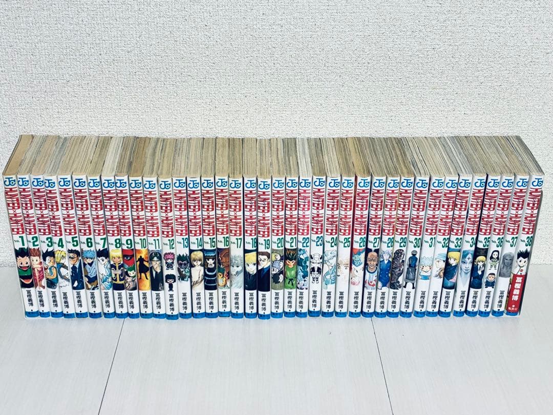 全38巻セット ハンターハンターHUNTER×HUNTER 全巻 冨樫義博 漫画