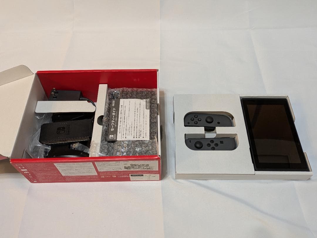 Nintendo Switch 本体（バッテリー強化版）初期化/動作確認済