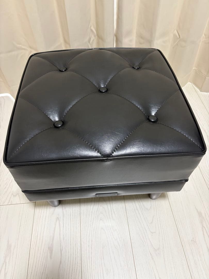 2025\2月購入 カリモク 60 オットマン ブラック