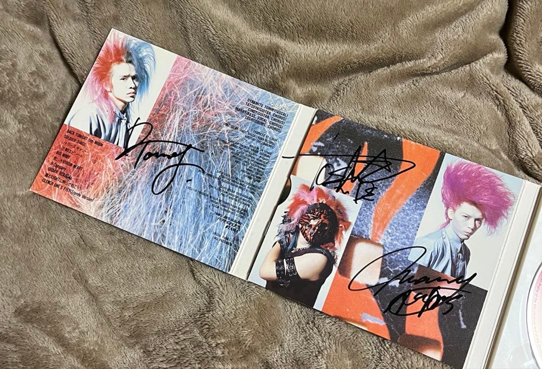 激レア！COLOR メンバー全員直筆サイン入りCD!