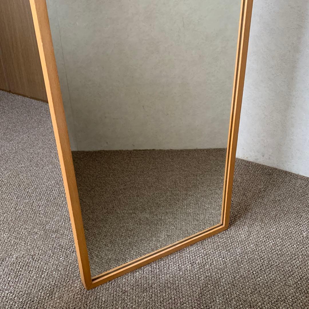 無印良品　姿見　鏡　ハンガーラック　送料込み　ミラー　中古