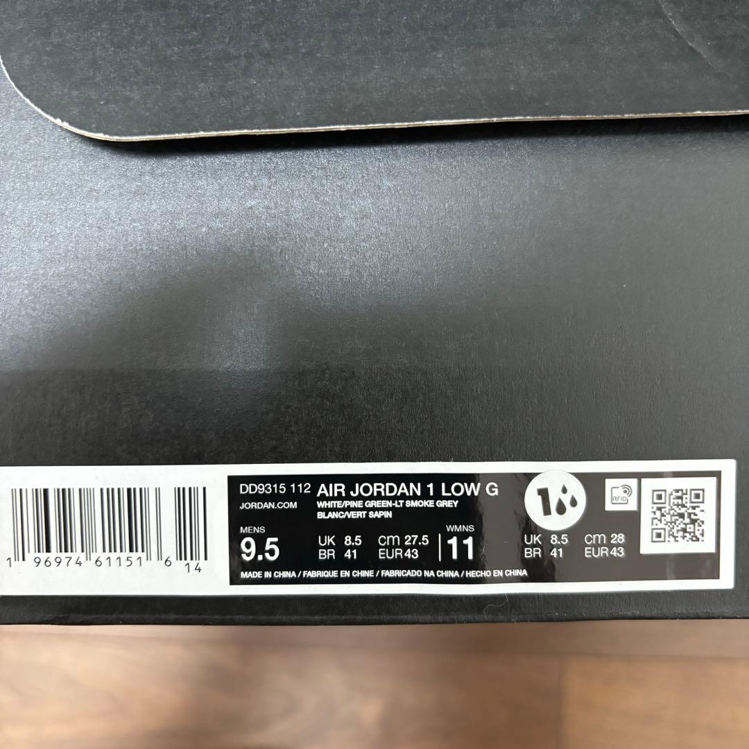 NIKE AIR JORDAN 1 LOW GOLFゴルフシューズ 27.5cm