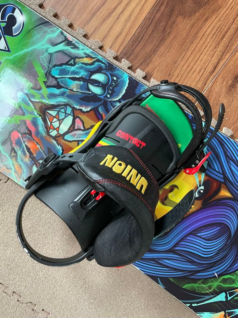 最終値下げ　スノーボードセット　CAPITA × UNION バインディング付き