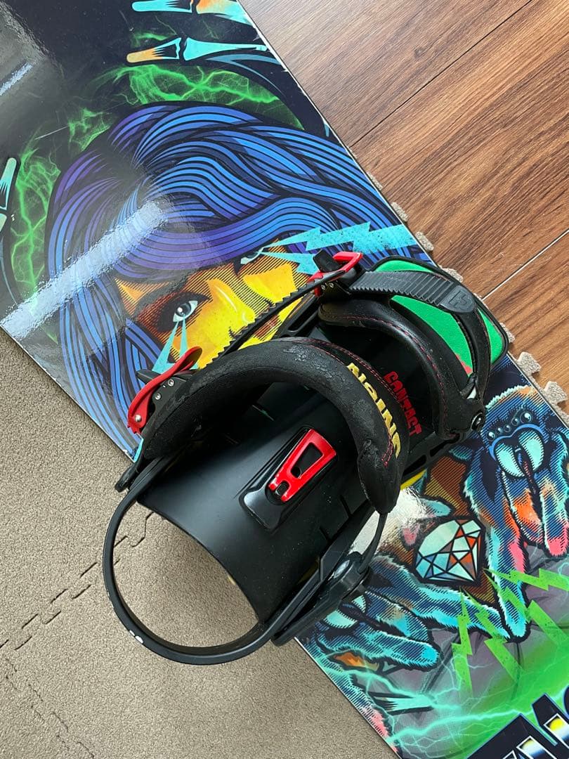 最終値下げ　スノーボードセット　CAPITA × UNION バインディング付き