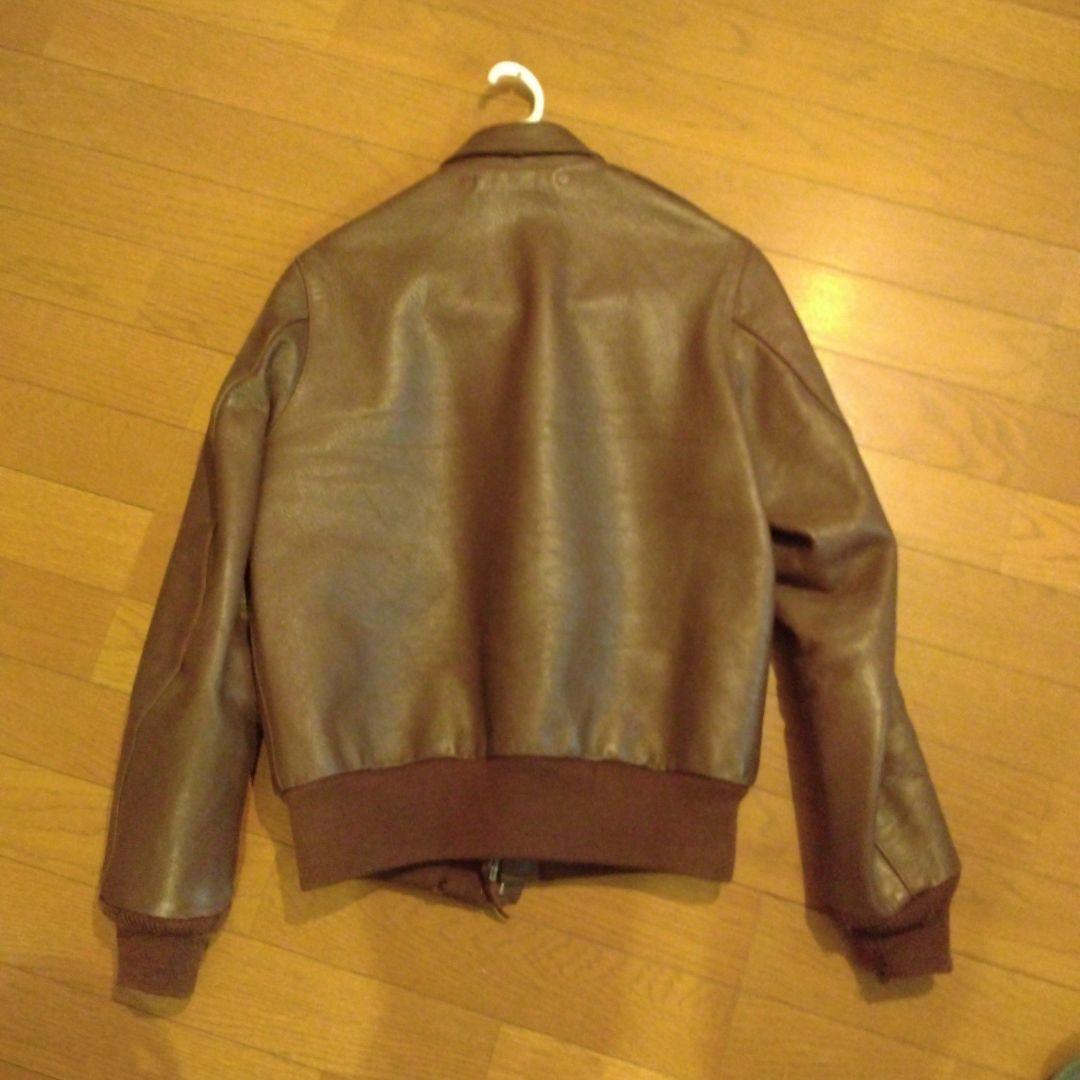 リアルマッコイズ　A2 　フライトジャケット ブラウン