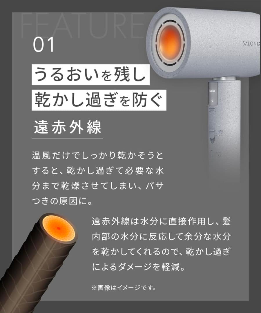 「高浜」SALONIA エアトリートメントドライヤー 最上位モデル