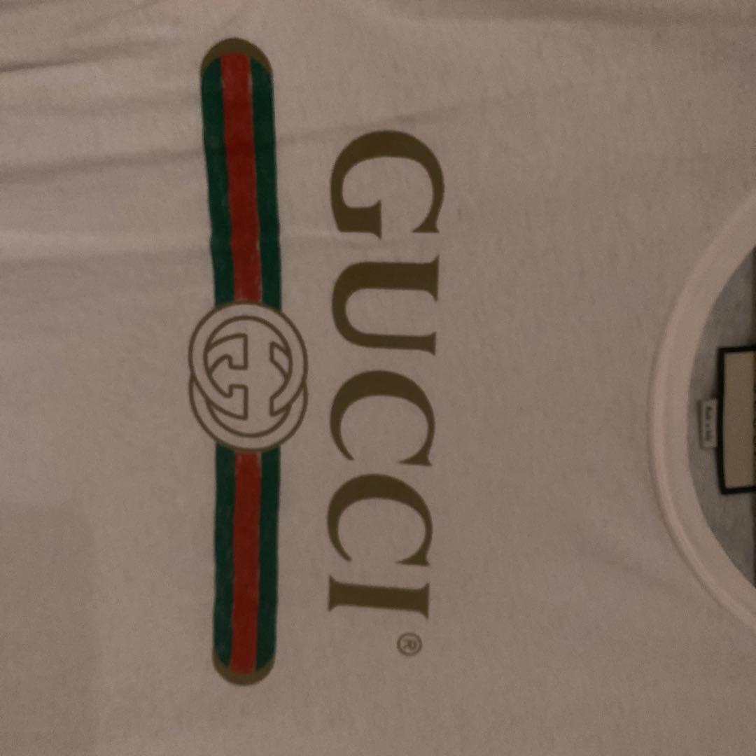 GUCCI ホワイト Tシャツ Sサイズ