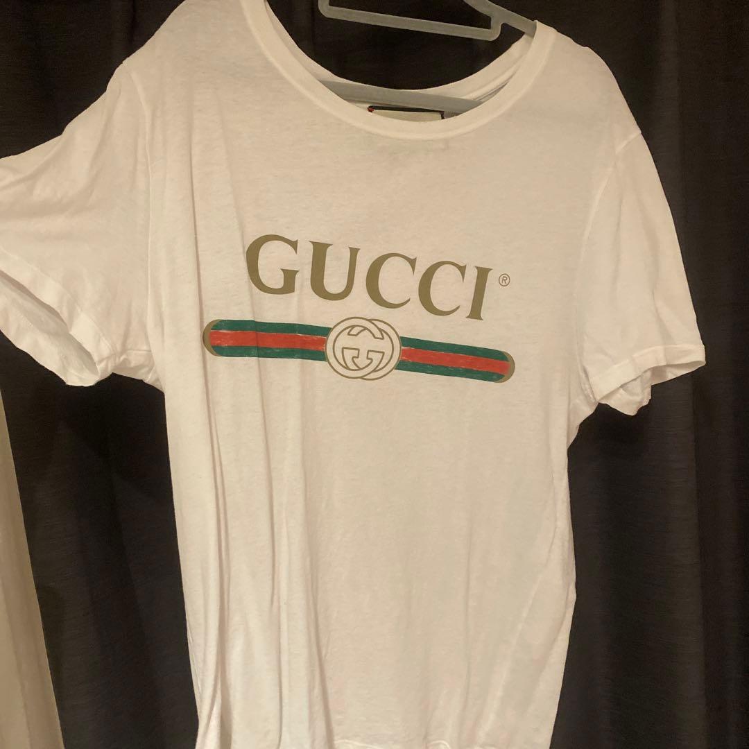 GUCCI ホワイト Tシャツ Sサイズ