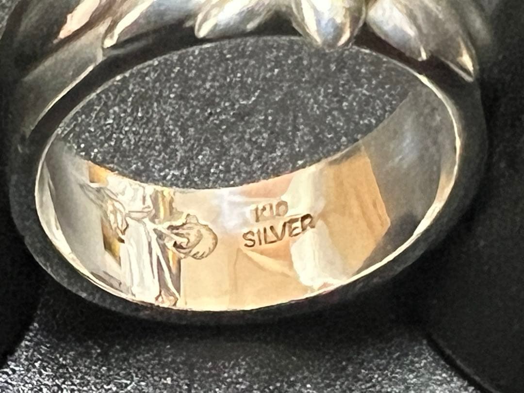 専用となります。TADY&KING 平打ちリングリリーSV GPロングホーン