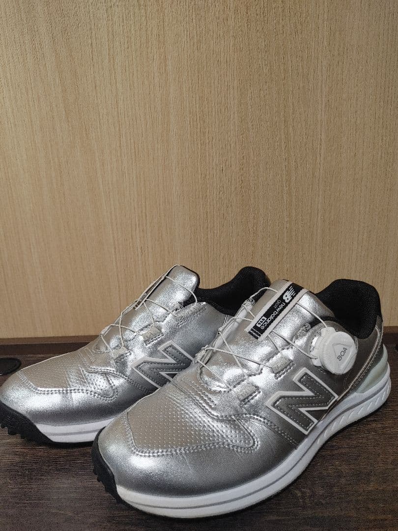 ニューバランス　996 ゴルフ　24.0センチ シルバー　ダイヤル