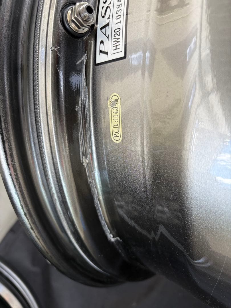 ウェッズ（WEDS）レオニスTE 18インチ ホイール2本　その2