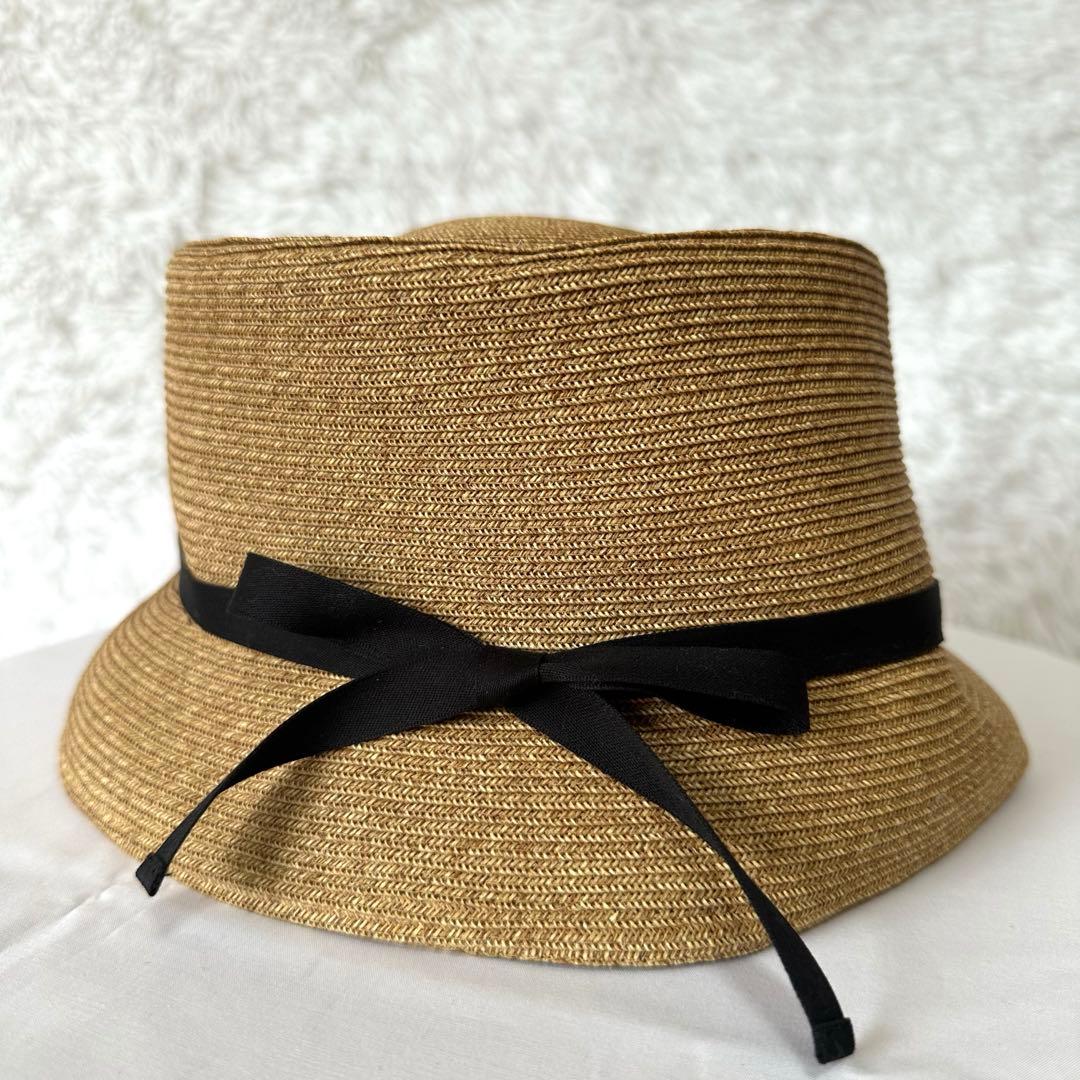 美品✨CA4LA CF CASABLANCA カサブランカ 麦わら帽子 ストロー