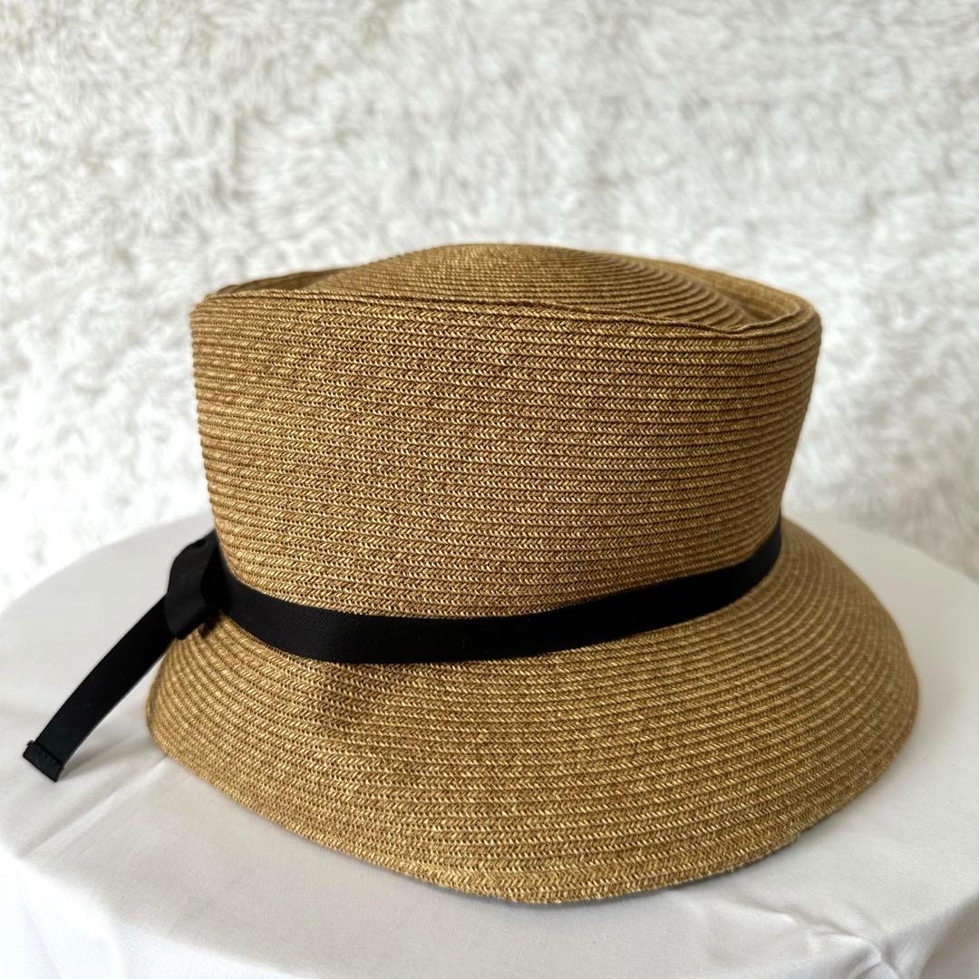 美品✨CA4LA CF CASABLANCA カサブランカ 麦わら帽子 ストロー