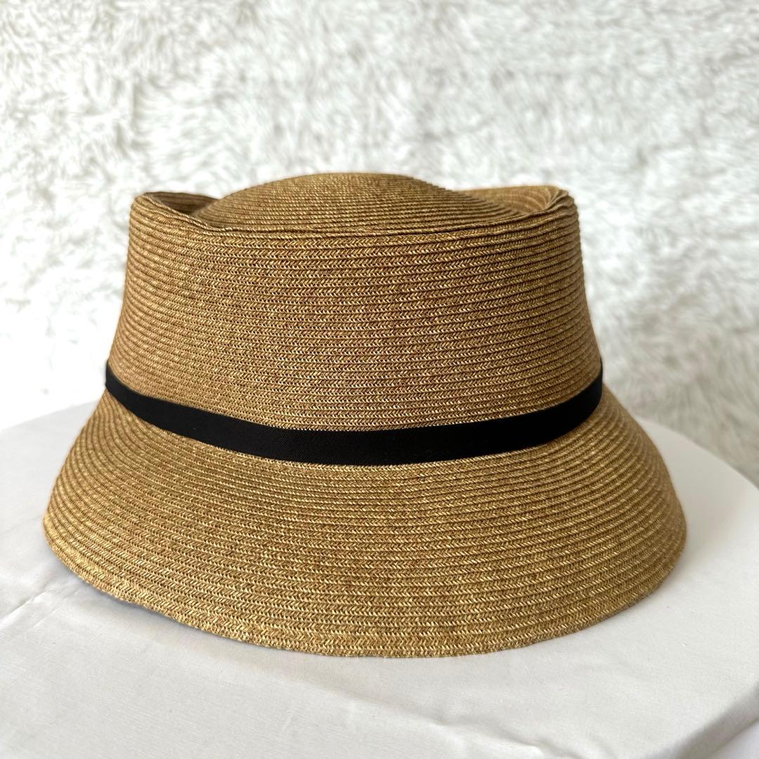 美品✨CA4LA CF CASABLANCA カサブランカ 麦わら帽子 ストロー