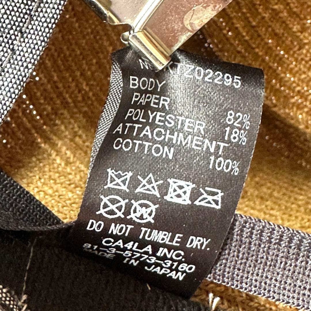 美品✨CA4LA CF CASABLANCA カサブランカ 麦わら帽子 ストロー