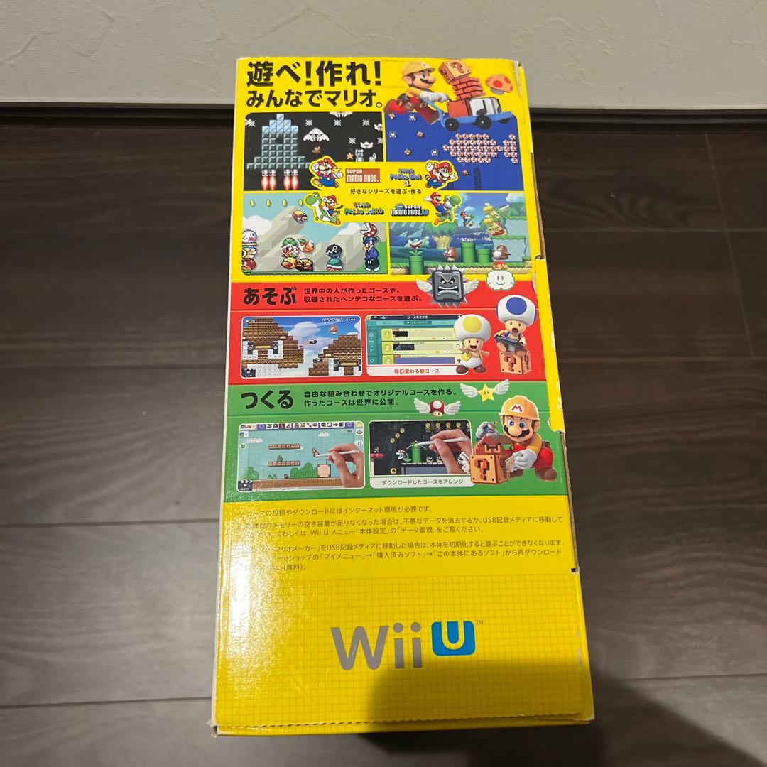 ニンテンドー Wii U スーパーマリオメーカー スーパーマリオ30周年セット