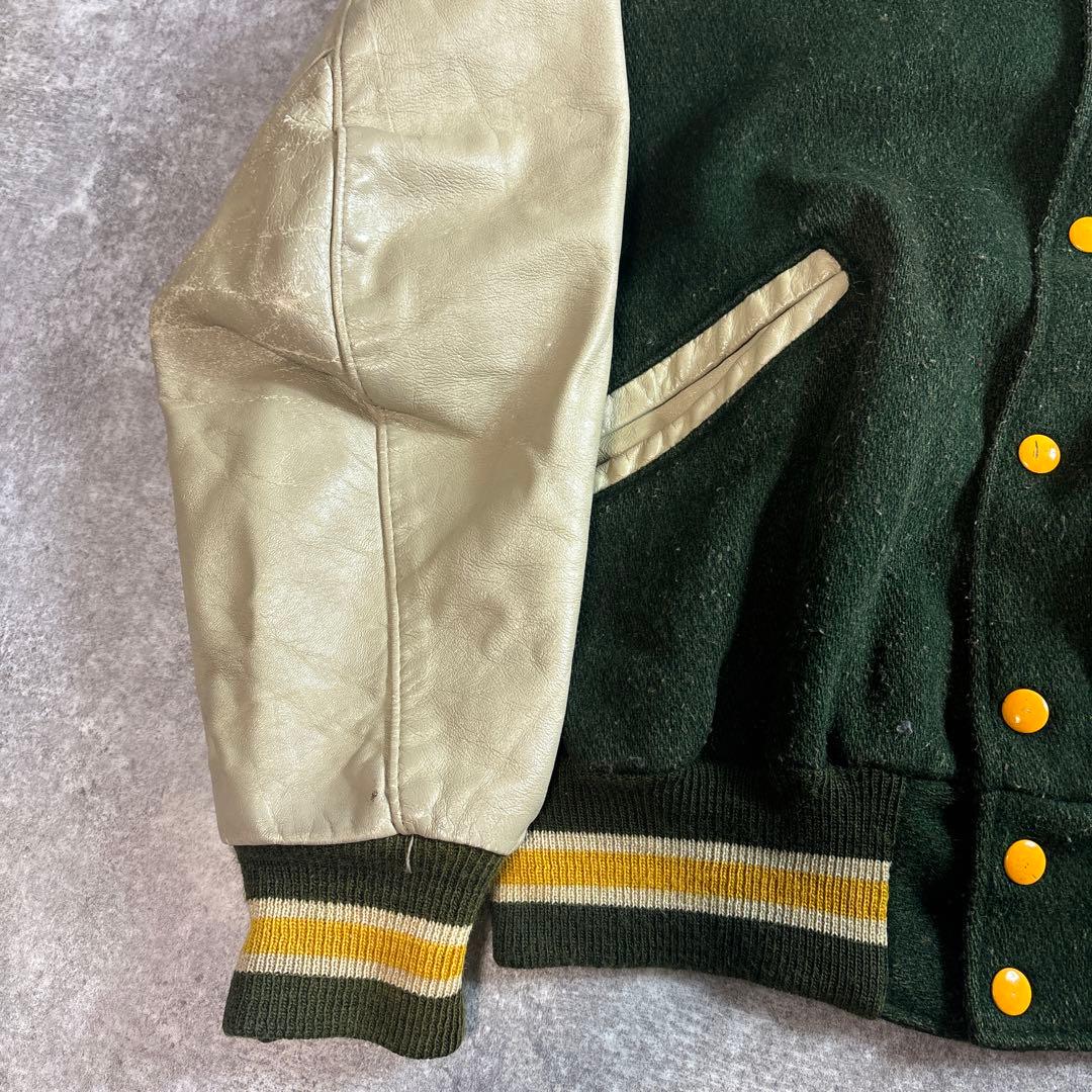 DeLONG usa製 MLB チーム スタジャン アスレチックス