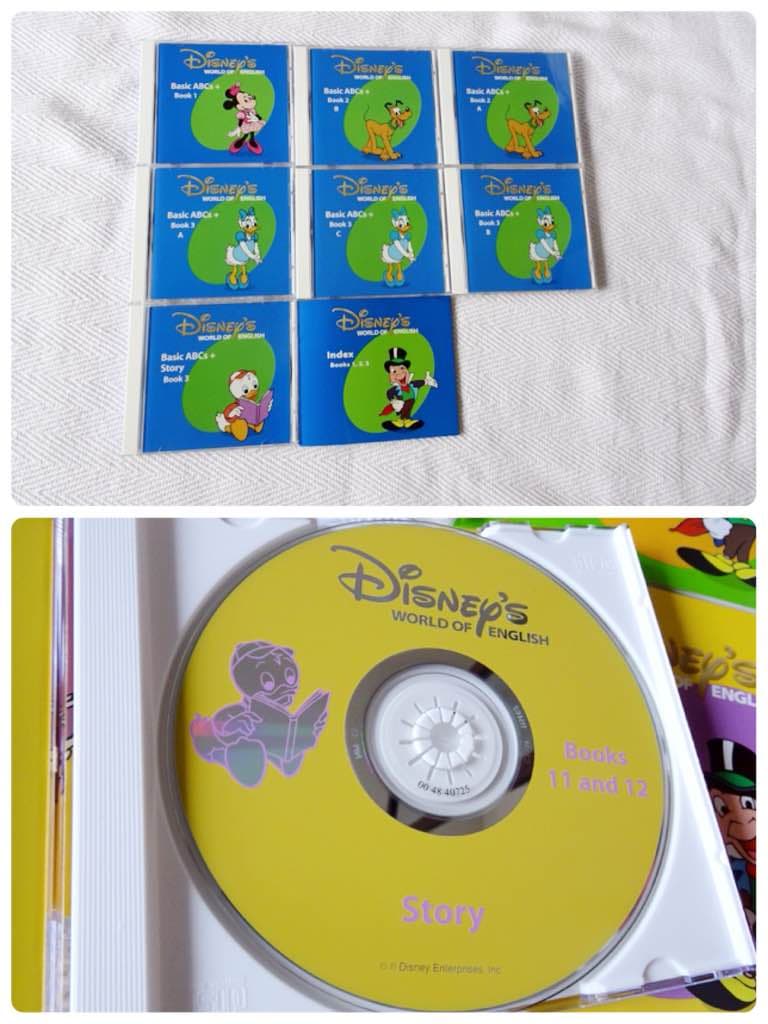 DWE ワールドファミリー メインプログラム CD ジャンク品 美品