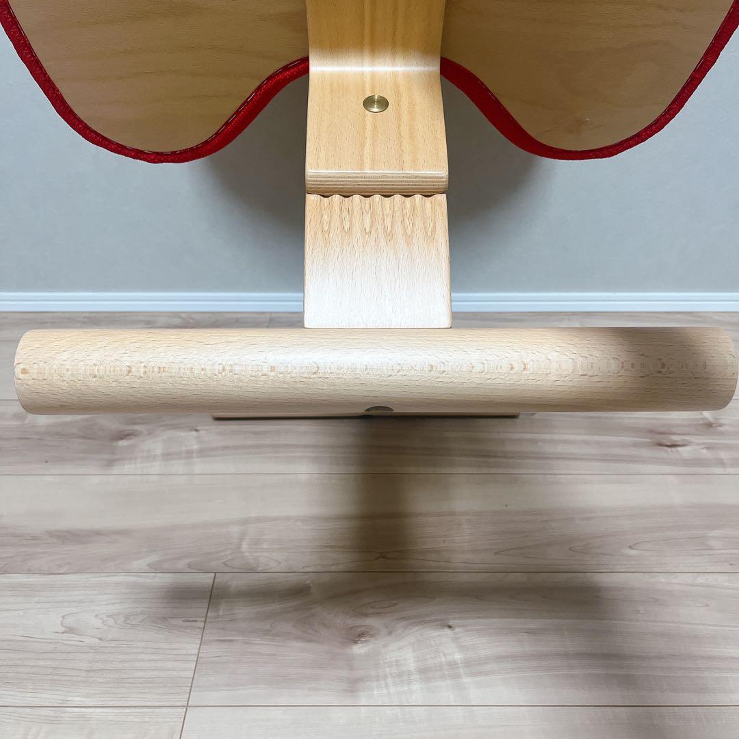 【極美品】バランスイージー バランスラボ (旧サカモトハウス) 学習椅子　レッド