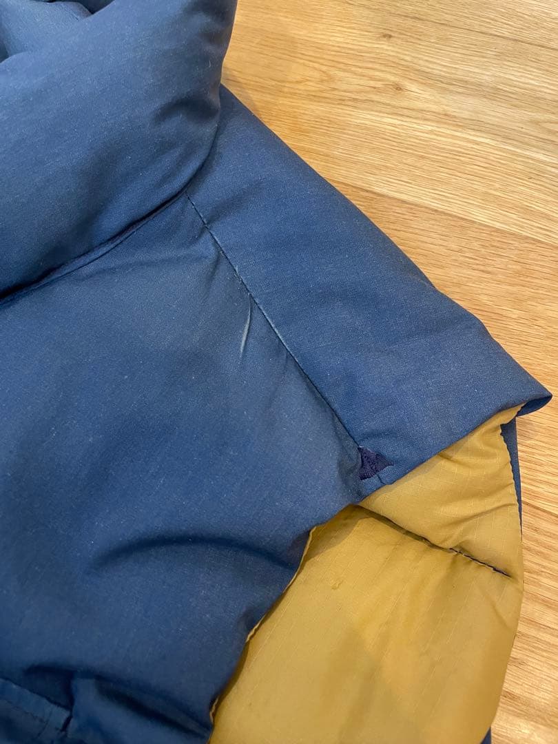 70’s THE NORTH FACE ダウンベスト 茶タグ USA製Mサイズ