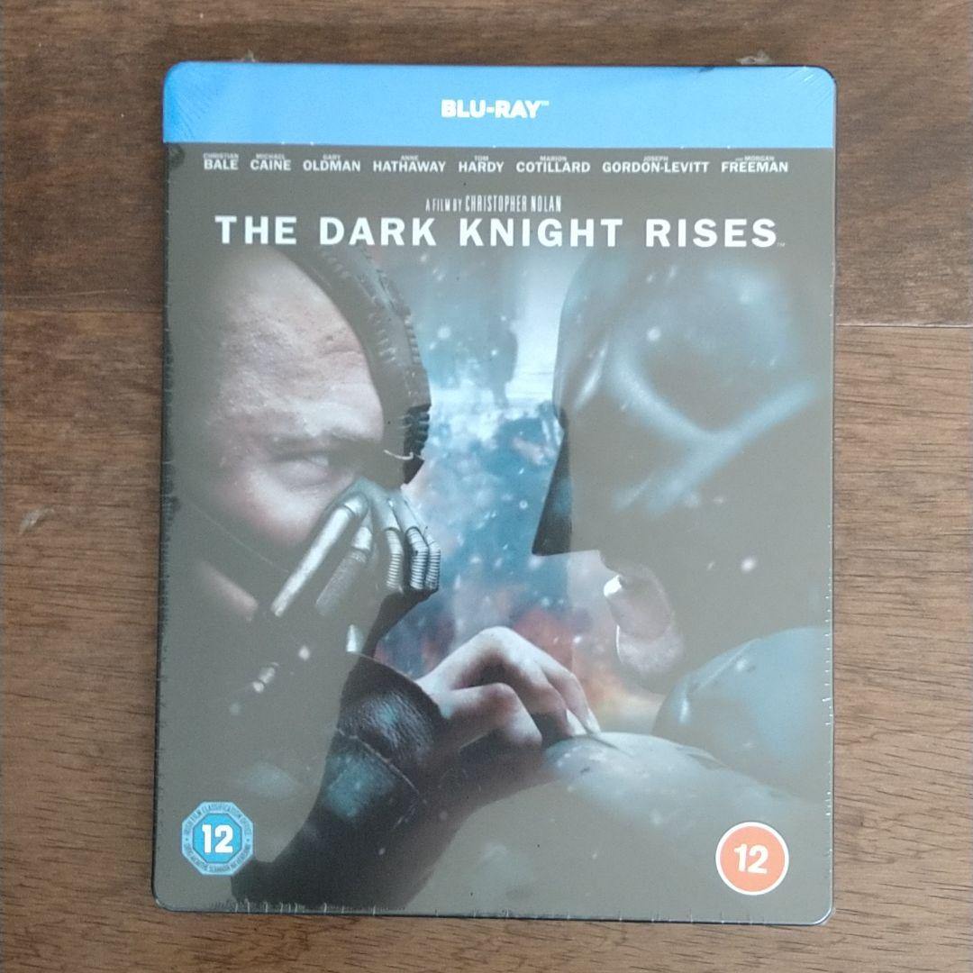 新品 ダークナイト・ライジング スチールブック Blu-ray 日本語音声・字幕