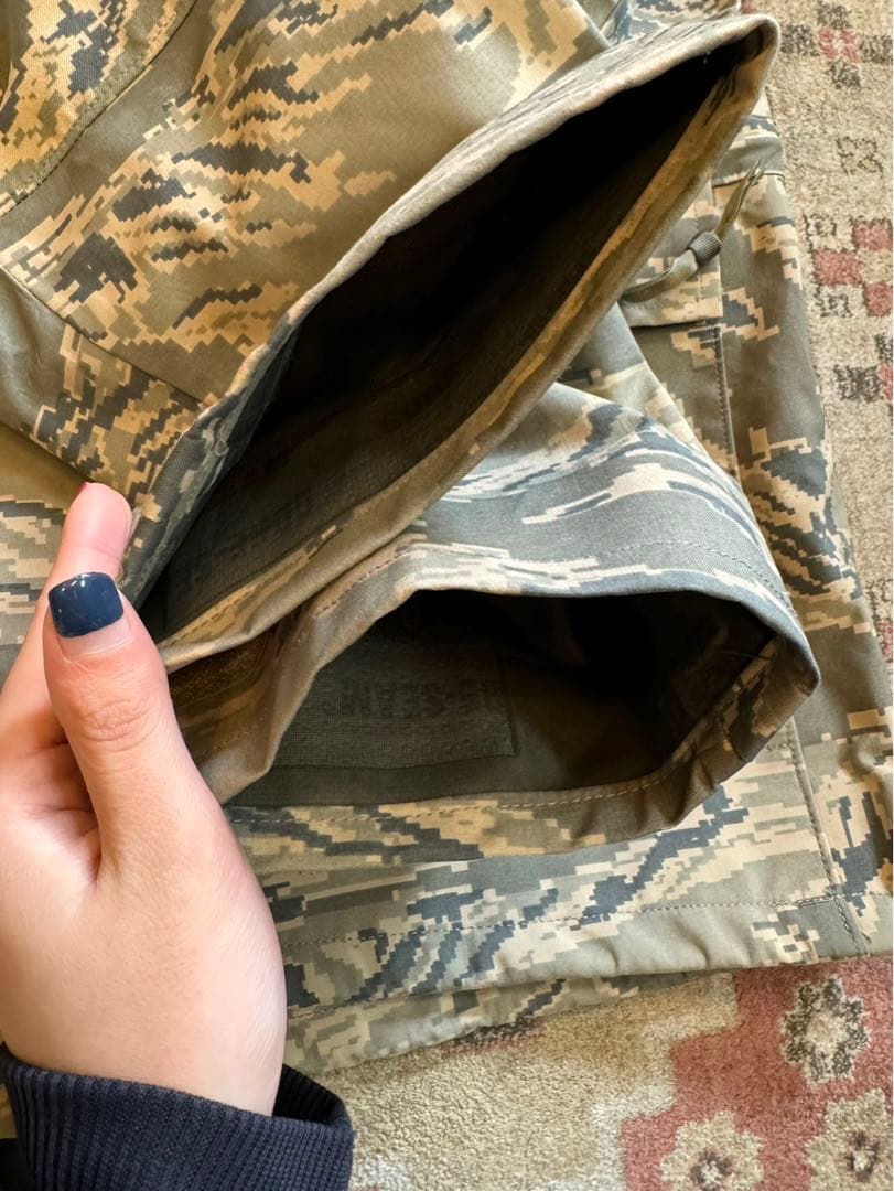 米軍実物 ゴアテックス タイガーカモ USAF ecwcs level6 M