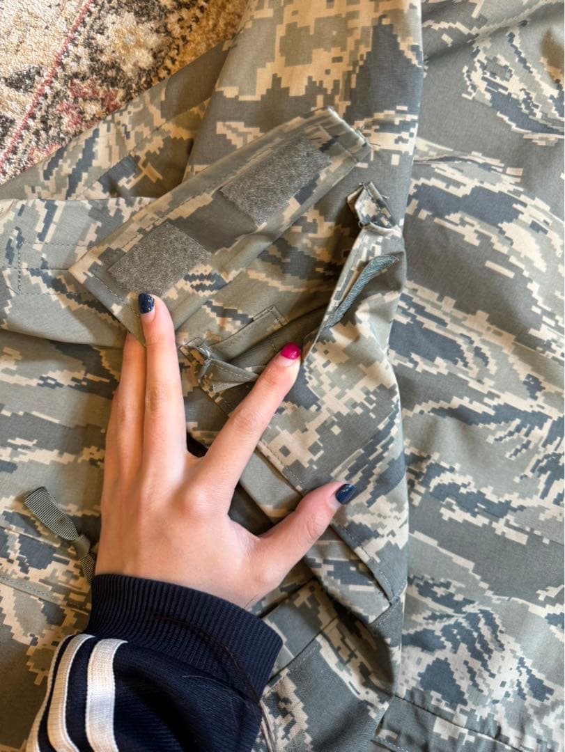 米軍実物 ゴアテックス タイガーカモ USAF ecwcs level6 M