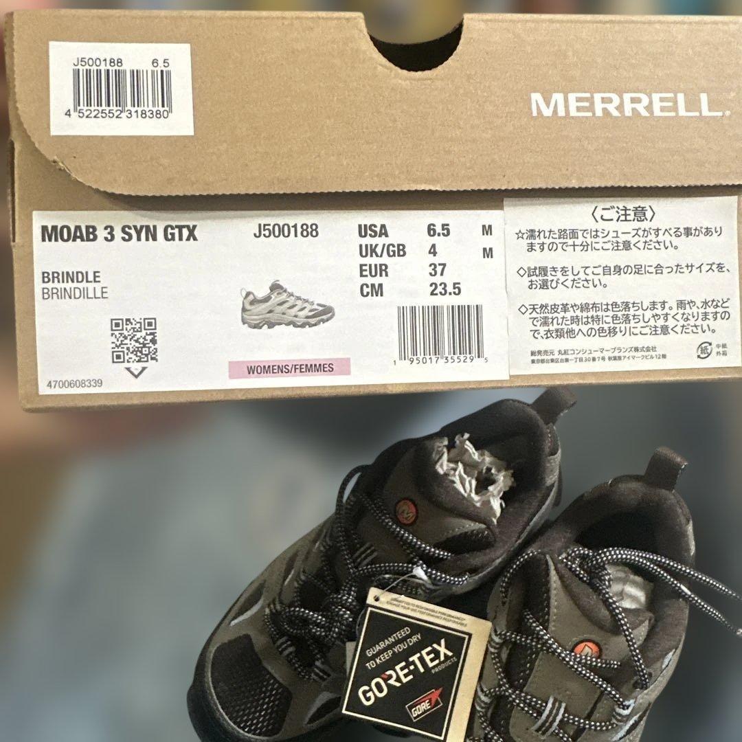 本日限定価格MERRELL モアブ3 シンセティック　ゴアテックス　新品タグ付き