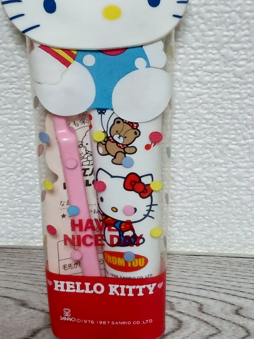 【レトロ】ハローキティ　エルパック歯磨きセット　6点セット