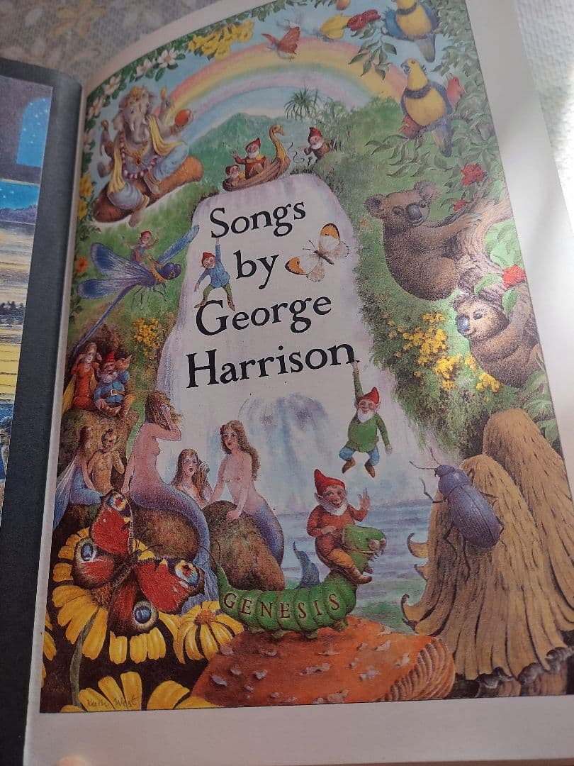 最終値下げ☆ジョージ・ハリスン【直筆サイン入り！】限定豪華本+CD