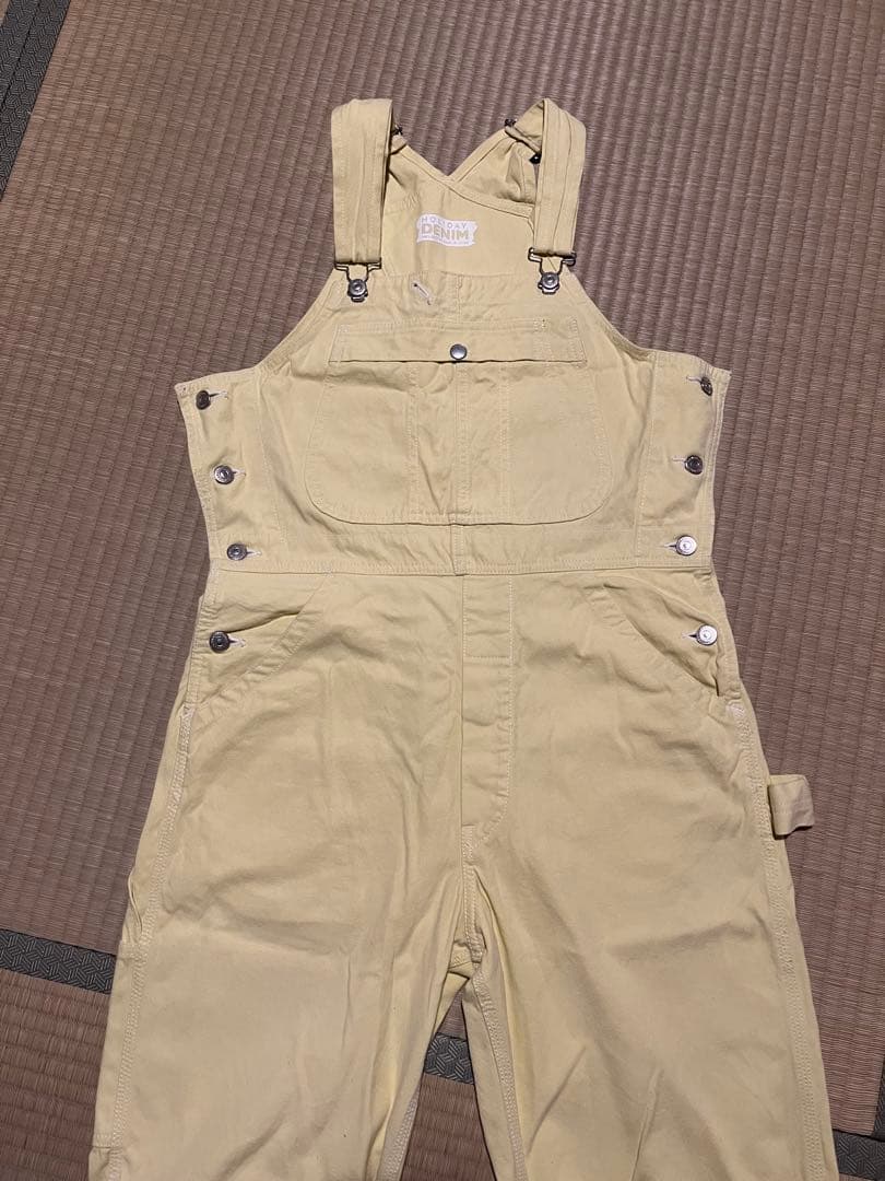 [週末sale]HOLIDAY ホリデイ BIG DENIM OVER-ALL