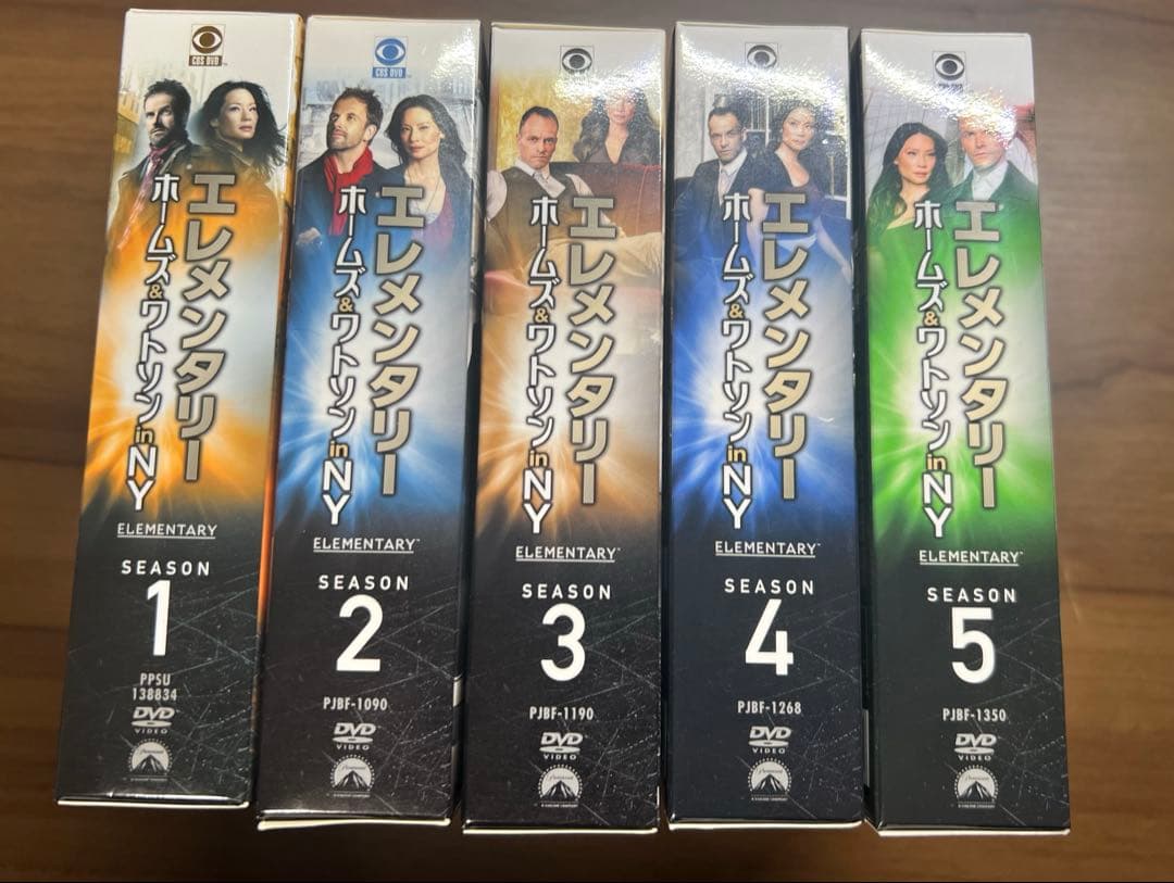 エレメンタリー ホームズ&ワトソン in NY シーズン1 〜5 BOX DVD