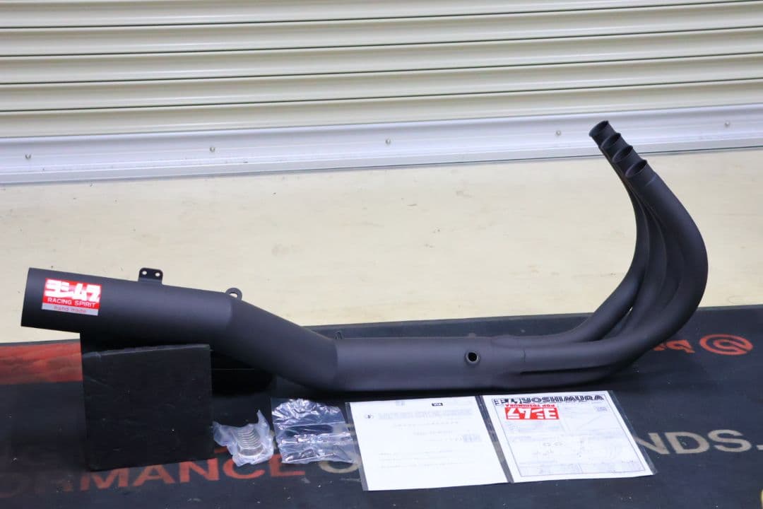 Z900RS 18-25 ヨシムラ手曲げストレートサイクロンマフラー