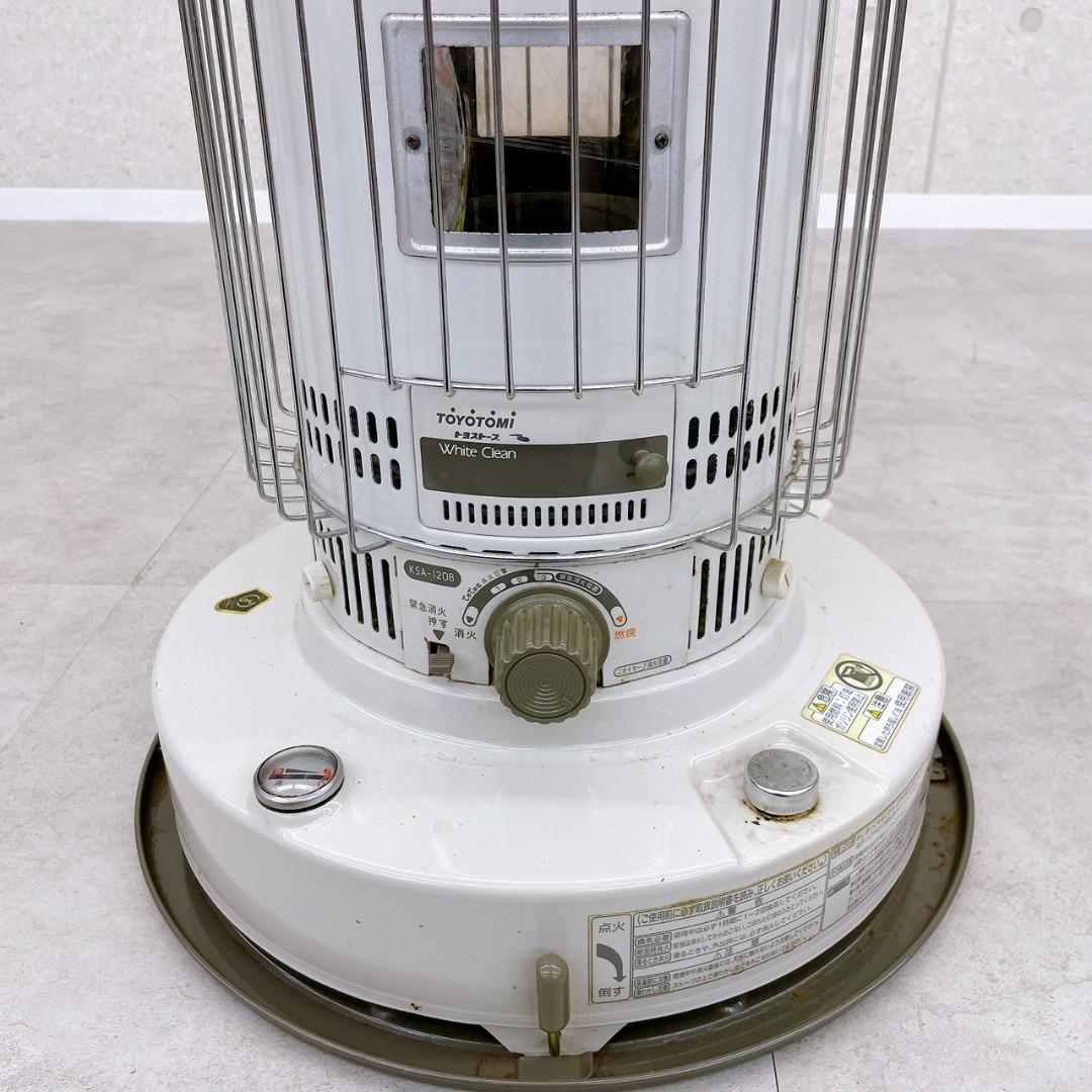 トヨトミ 自然通気形 開放式 石油ストーブ KSA-120B　しん式／99年製