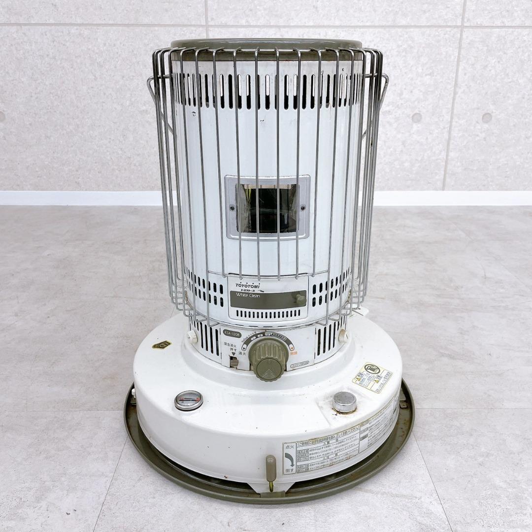 トヨトミ 自然通気形 開放式 石油ストーブ KSA-120B　しん式／99年製