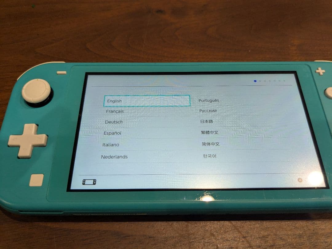 Switch ライト本体 ターコイズ