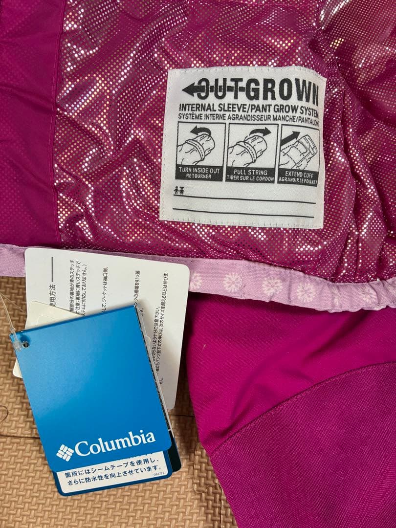 【新品・未使用】　コロンビア　スキーウェア　子ども　上下セット　3T
