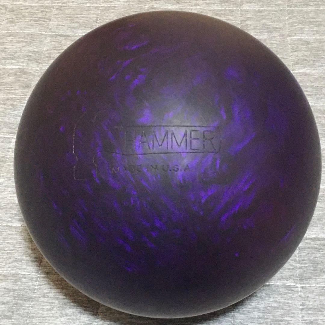 ハンマー　ブラックウィドー パープルパール ウレタン 15ポンド