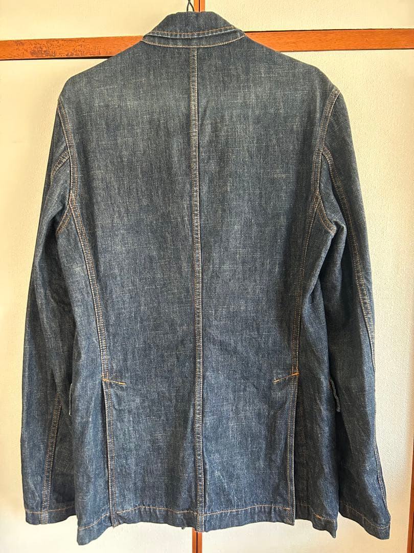 希少miu miu 定価70,000 イタリア製デニムジャケット