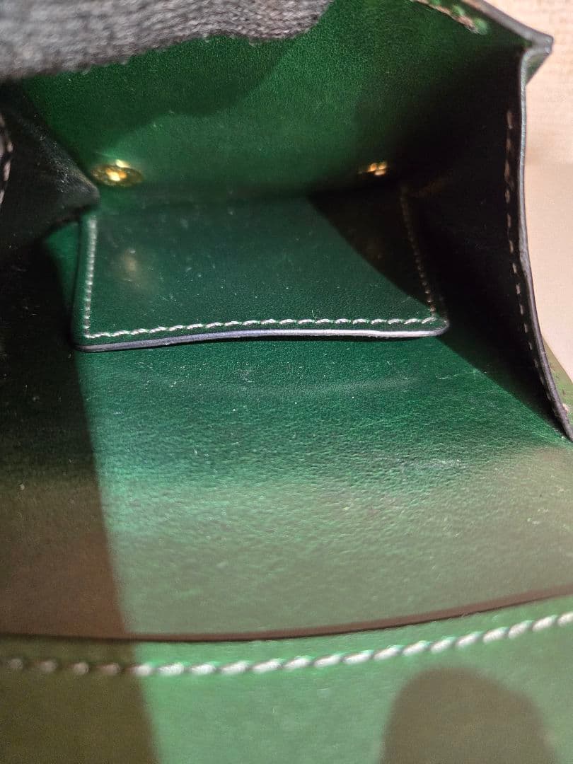 美品　WILD SWANS PALM V2　サドル　グリーン