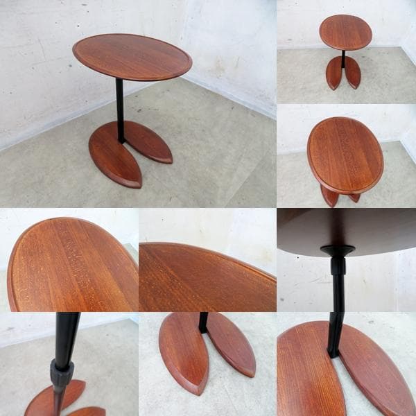 美品■北欧■ノルウェー■エコーネス■エリプス■サイドテーブル■高級■昇降機能■