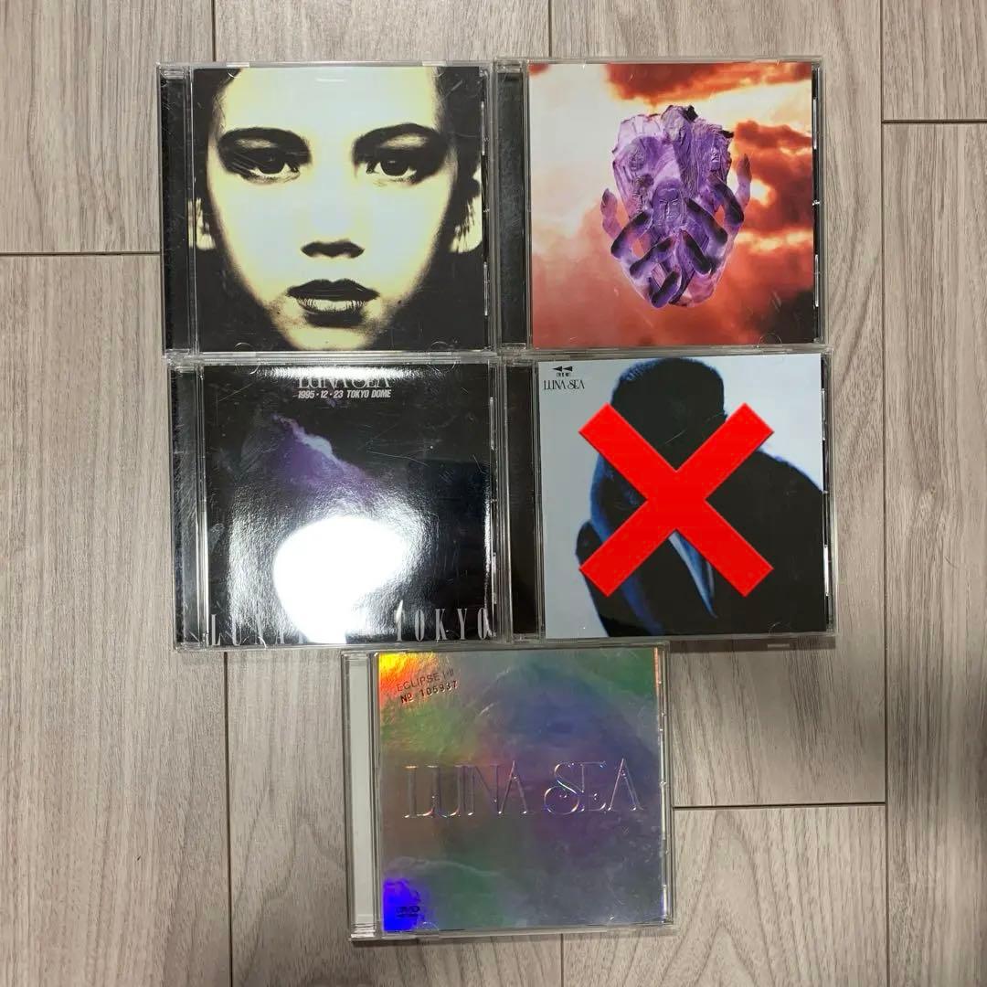 LUNA SEA DVD 5枚セット